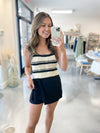 Eden Wrap Skort in Black