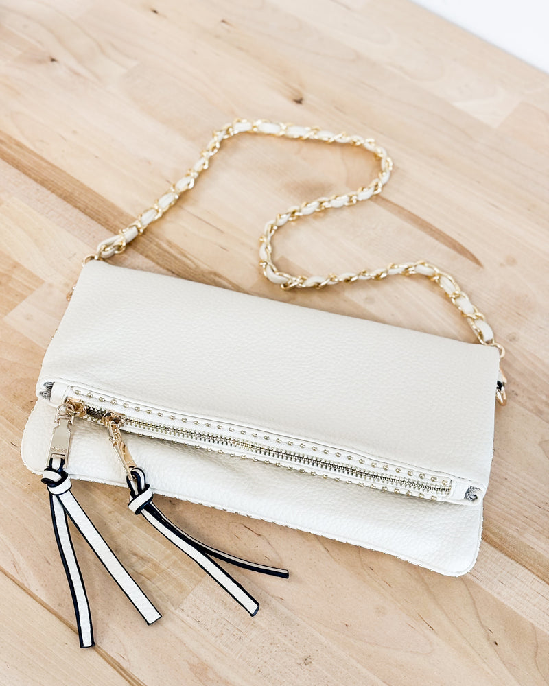 Julie Studded Detail Crossbody