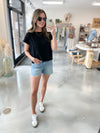 Capsule Tee in Black
