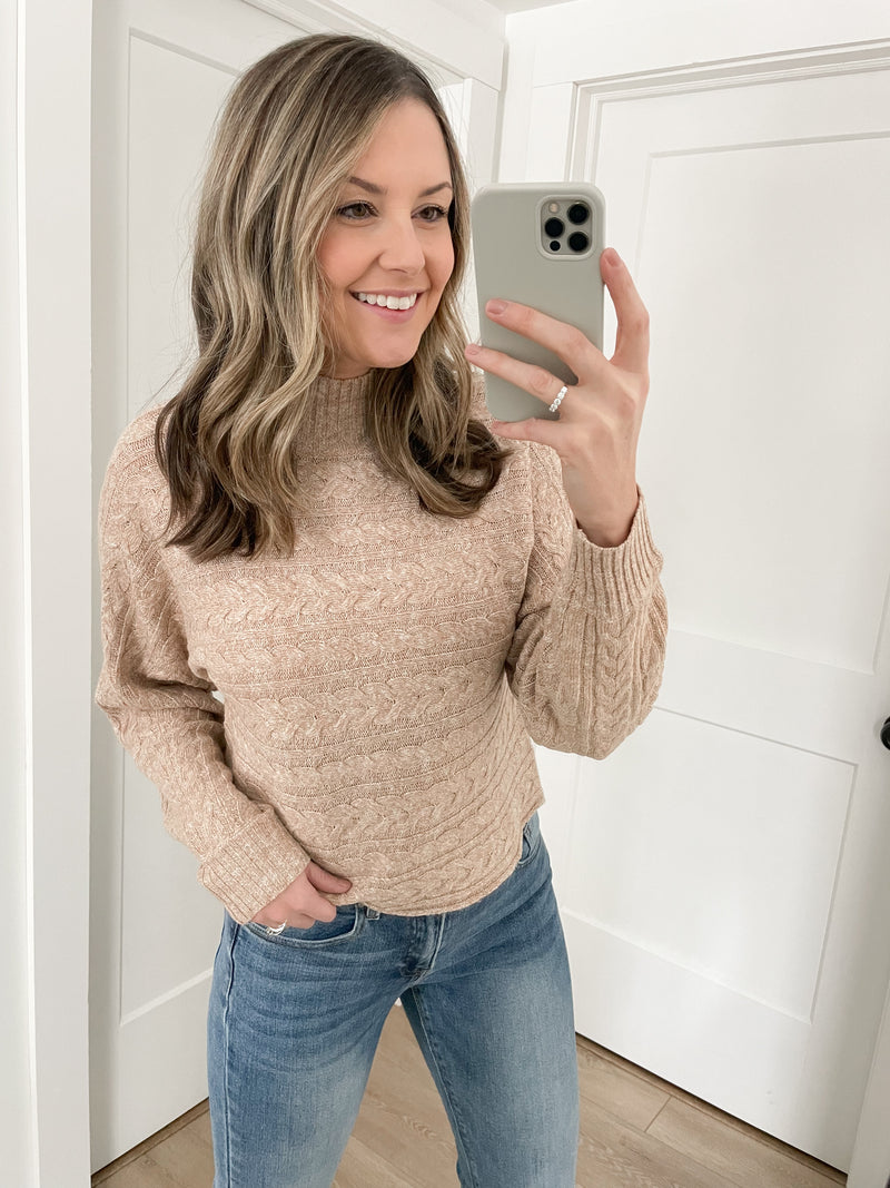 Millie Cable Knit Sweater