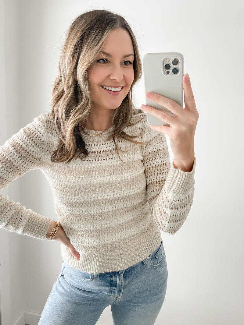 Caitlin Crochet Sweater