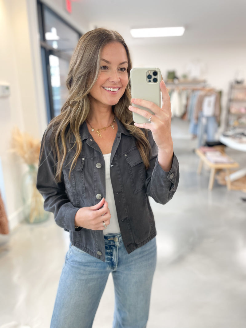 Canyon Jacket in Charcoal