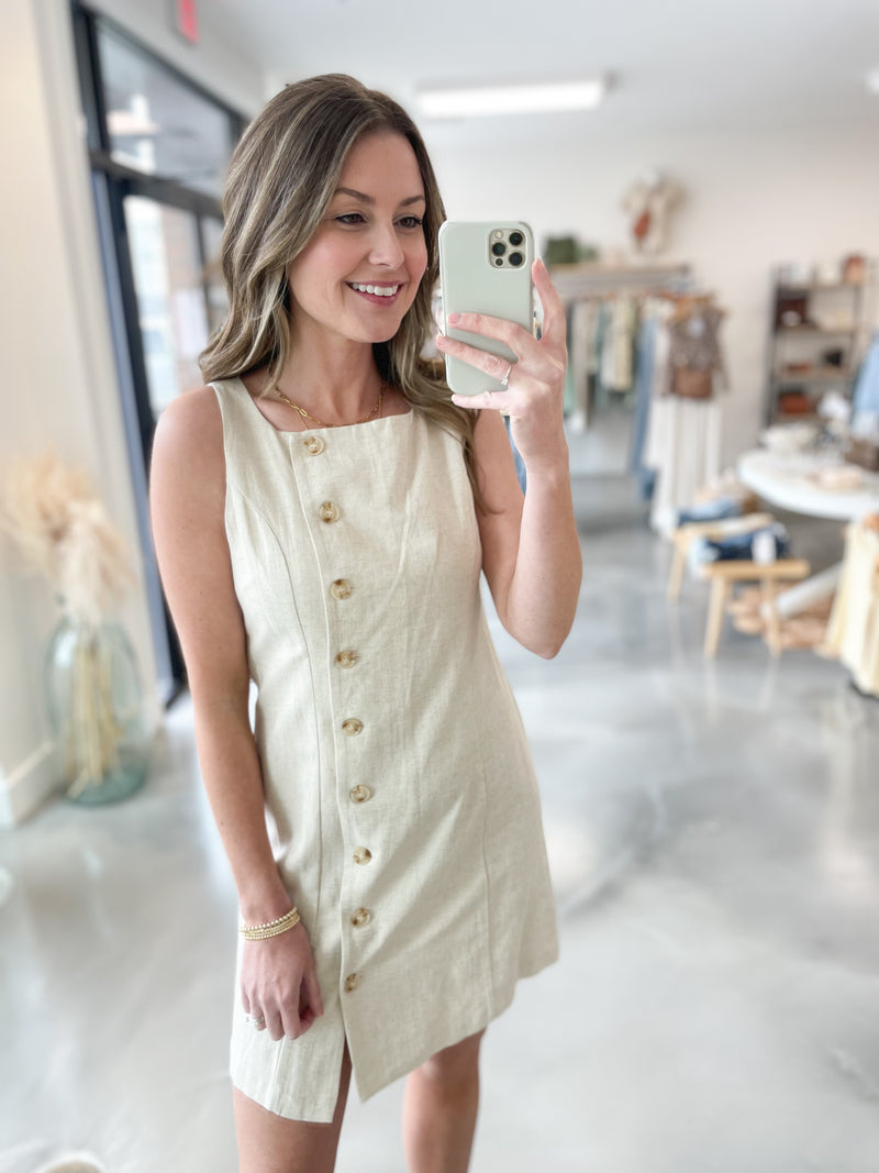 Charleston Button Down Dress