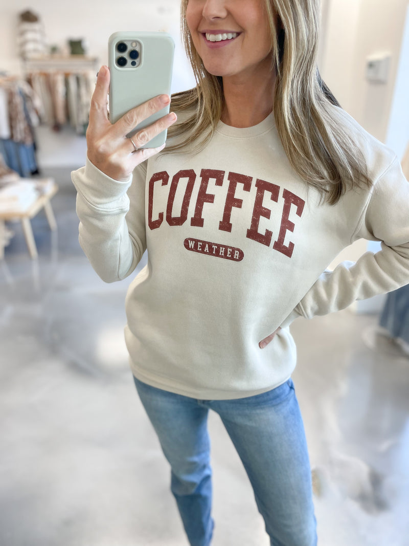 Coffee Weather Crewneck