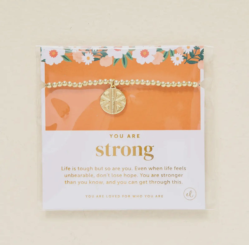 Trait Charm Bracelet: Strong