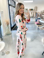 Pink Nutcracker Jogger Pajamas