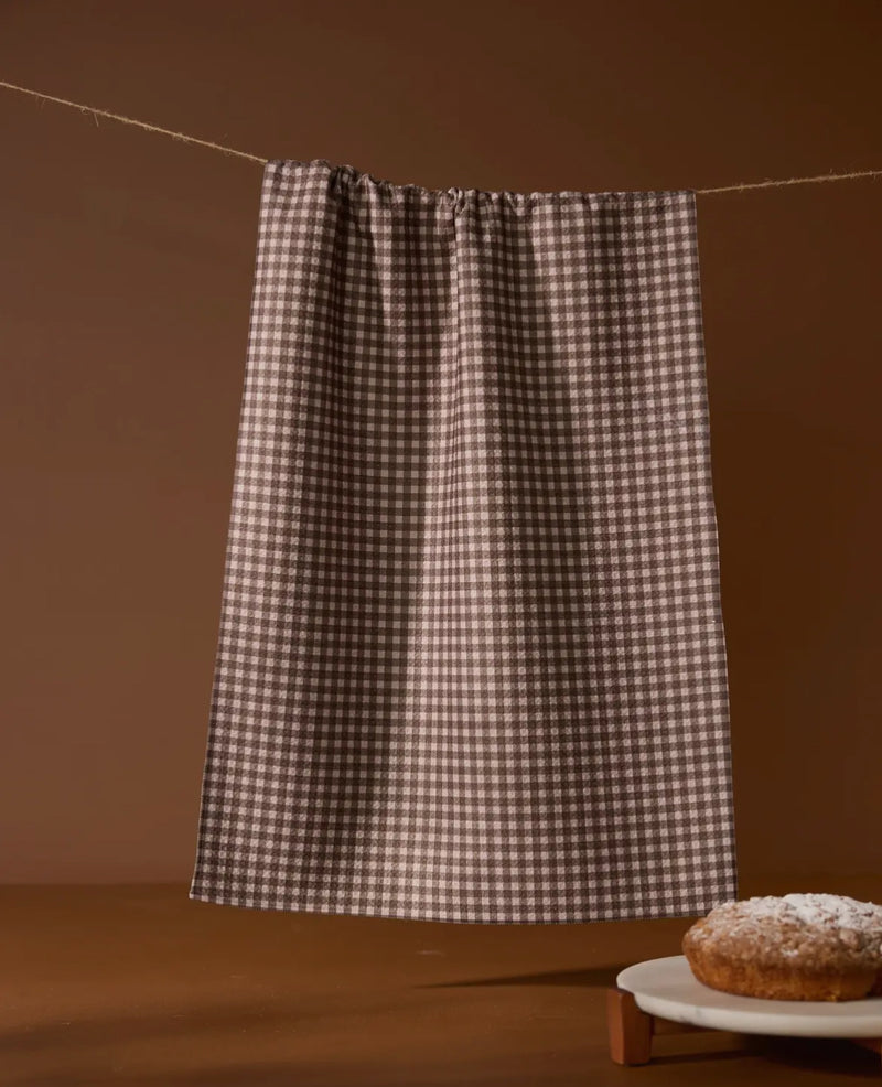 Geometry Fall Tea Towel