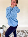 *PRE-ORDER* Washed Denim Hoodie