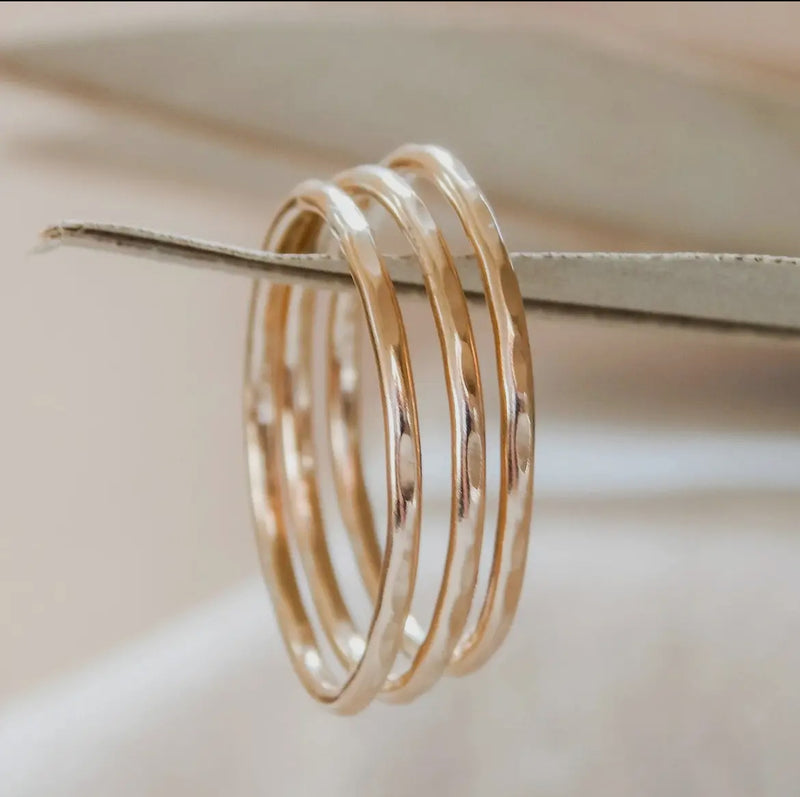 Thin Sterling Silver Stacking Ring