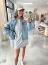 Daily Tee Dress in Grey