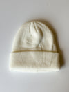 Cream Waffle Beanie