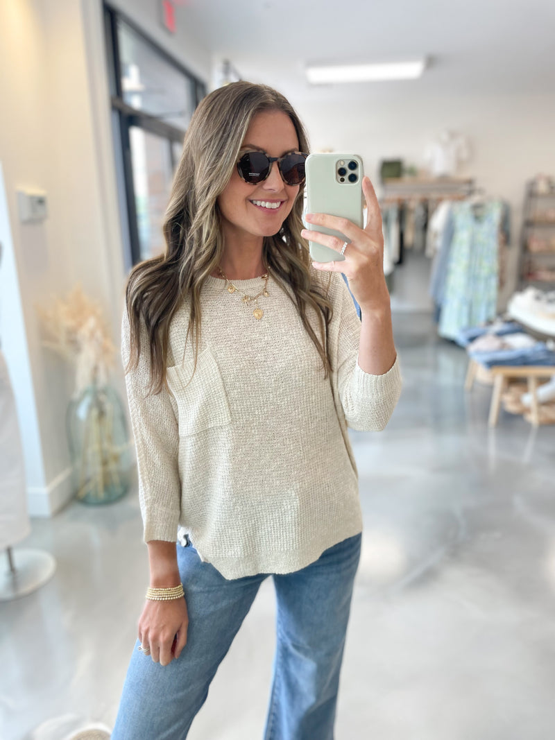Paige Dolman Oversized Sweater