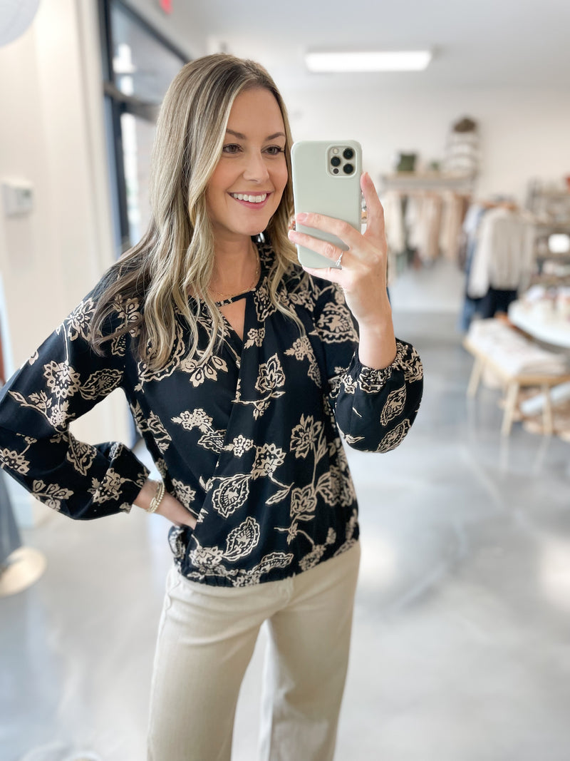 Lulu Wrap Blouse