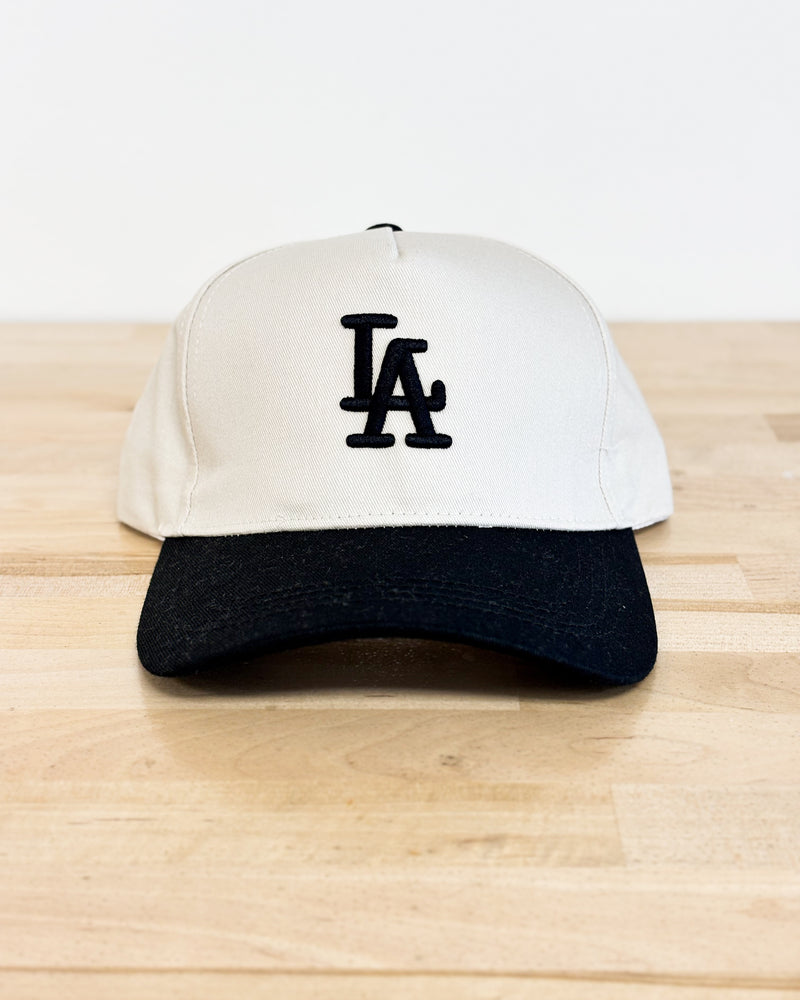 LA Hat in Black