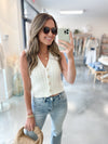 Cambria Cable Knit Vest
