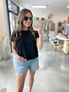 Capsule Tee in Black