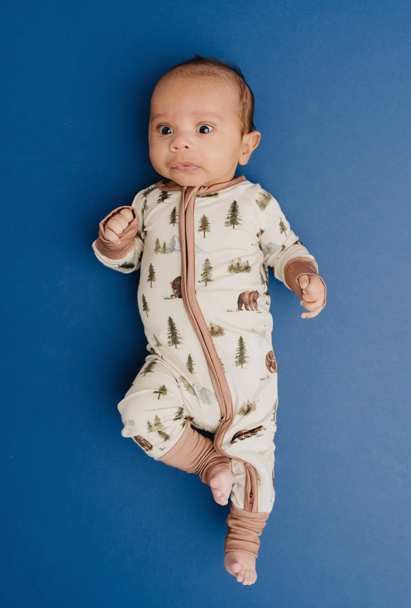 Bear Trail Bamboo Pajamas / FINAL SALE
