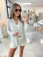 Cape Cod Stripe Button Down