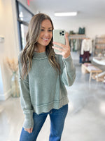 Winnie Sweater in Ash Jade