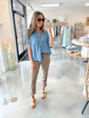 Channing Tencel Pants in Cocoa