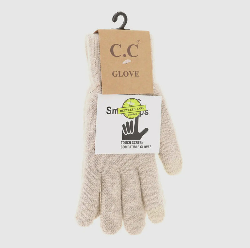 Soft Knit C.C. Gloves