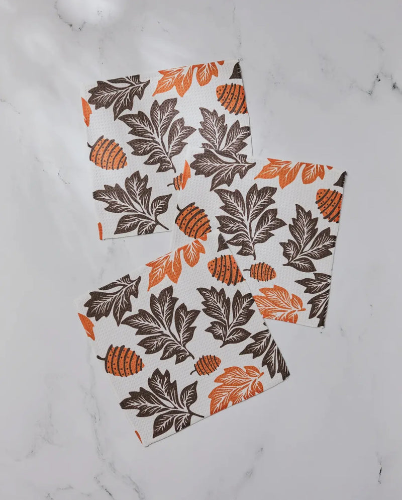 Geometry Fall Dishcloth Set