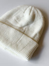 Cream Waffle Beanie
