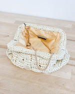 Annie Clutch in Cream