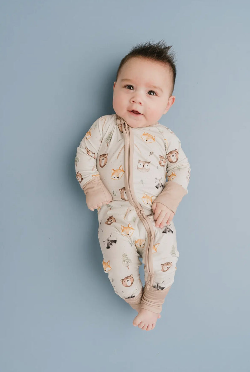 Woodland Friends Bamboo Pajamas