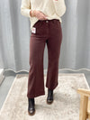 Blair Mocha Cropped Jean