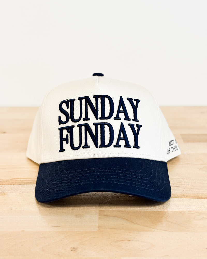 Sunday Funday Embroidered Hat