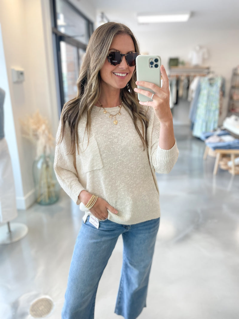Paige Dolman Oversized Sweater
