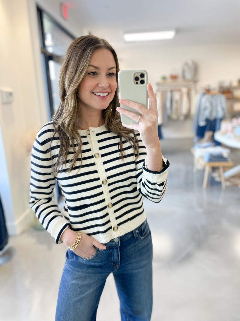 Saylor Striped Sweater