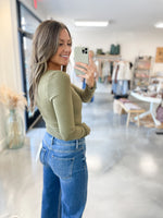 Libby Scoop Long Sleeve Olive
