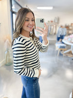 Saylor Striped Sweater