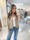 Nora Jacket in Taupe