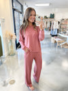 Weekender Set in Winter Rose