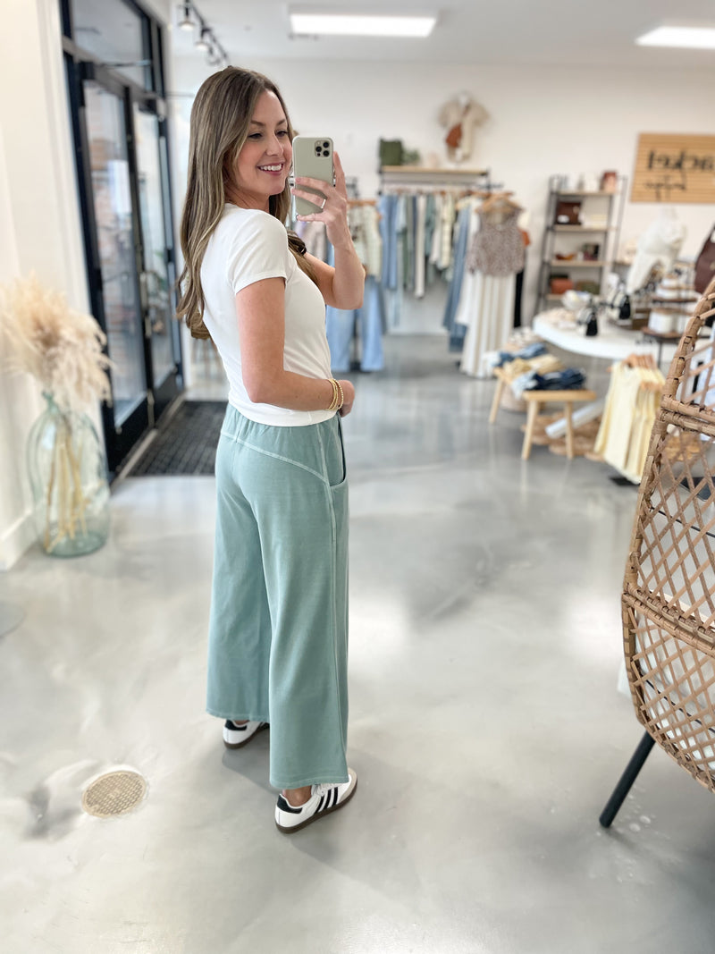 Weekend Pants in Blue