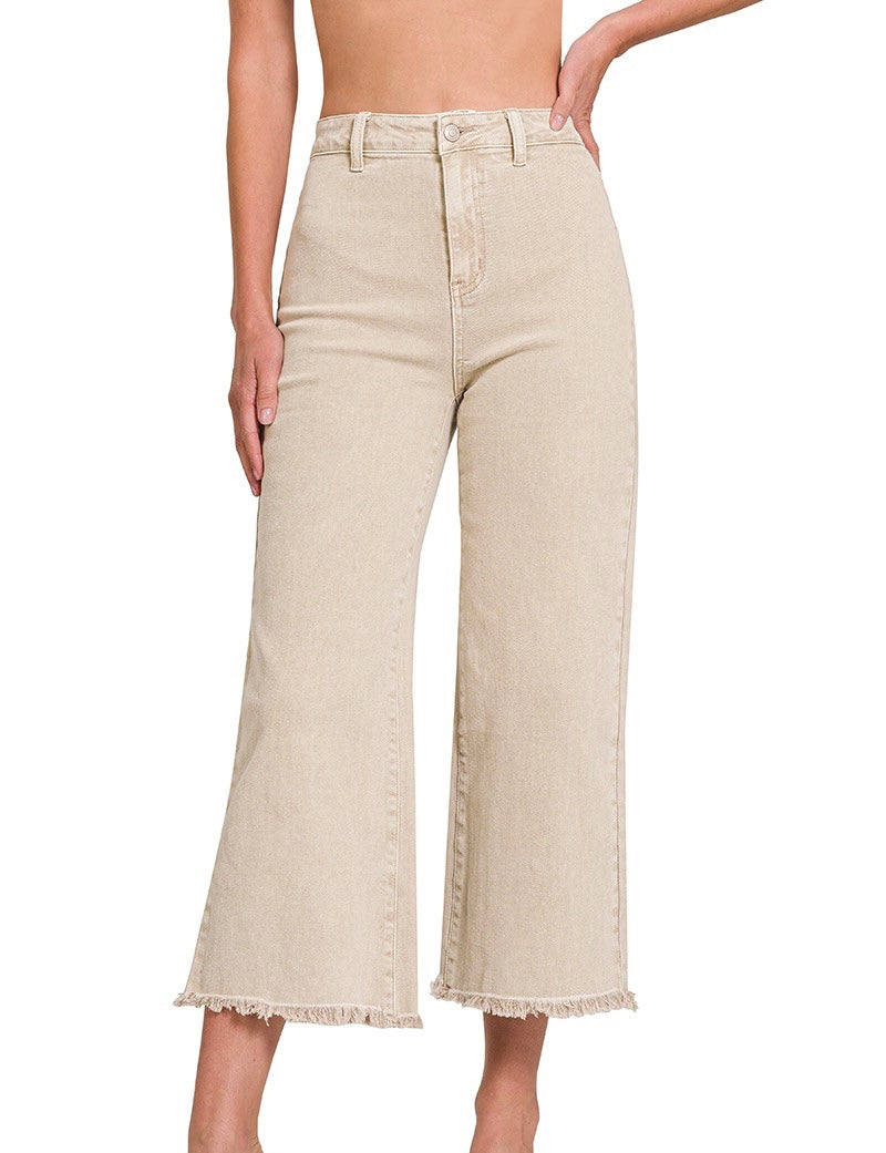 Payton Jeans in Sand Beige