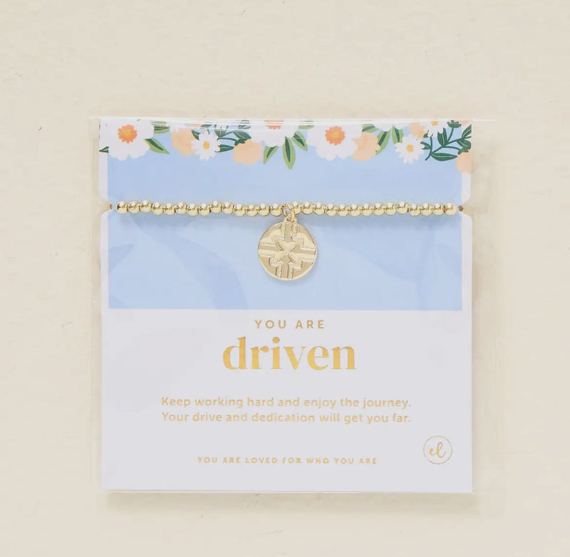 Trait Charm Bracelet: Driven