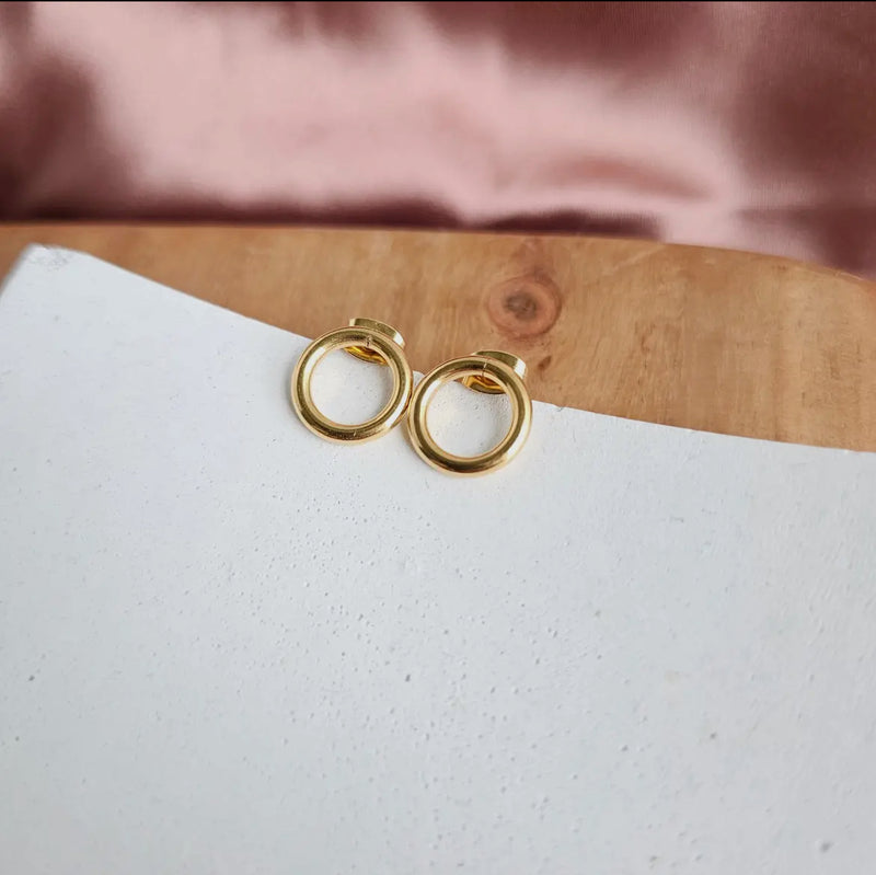 Luxe Gold Oriana Studs