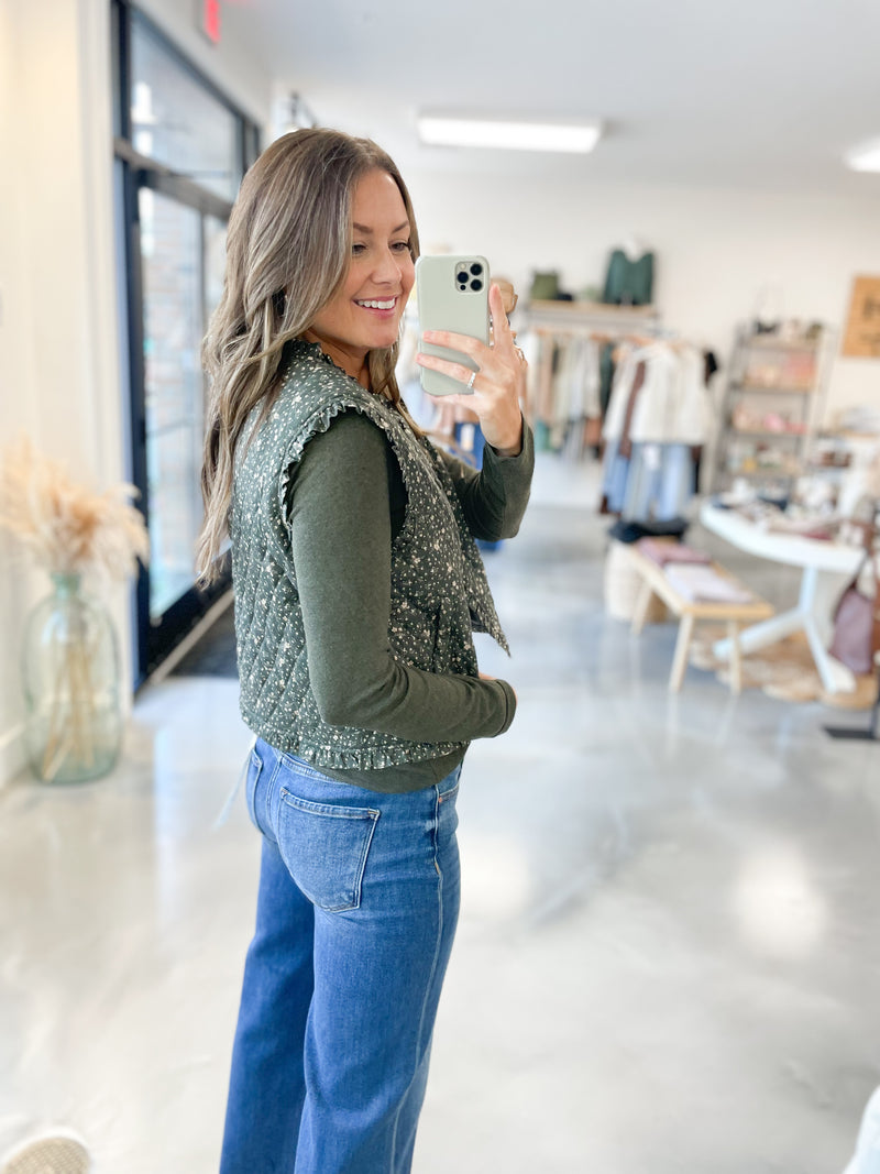 Kennedy Floral Vest