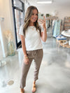 Channing Tencel Pants in Cocoa