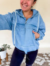 *PRE-ORDER* Washed Denim Hoodie