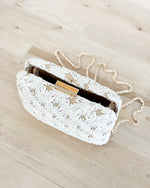 Samantha Evening Bag in Natural