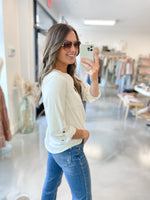 Carson Blouse in Cream