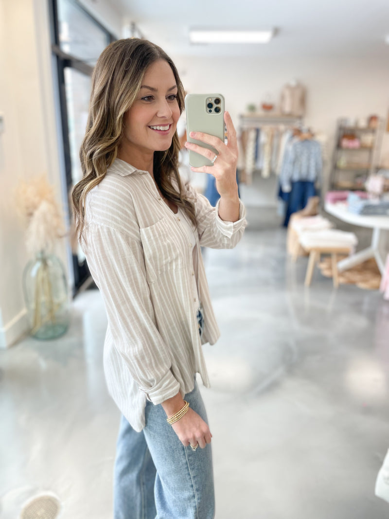 Boardwalk Striped Shirt