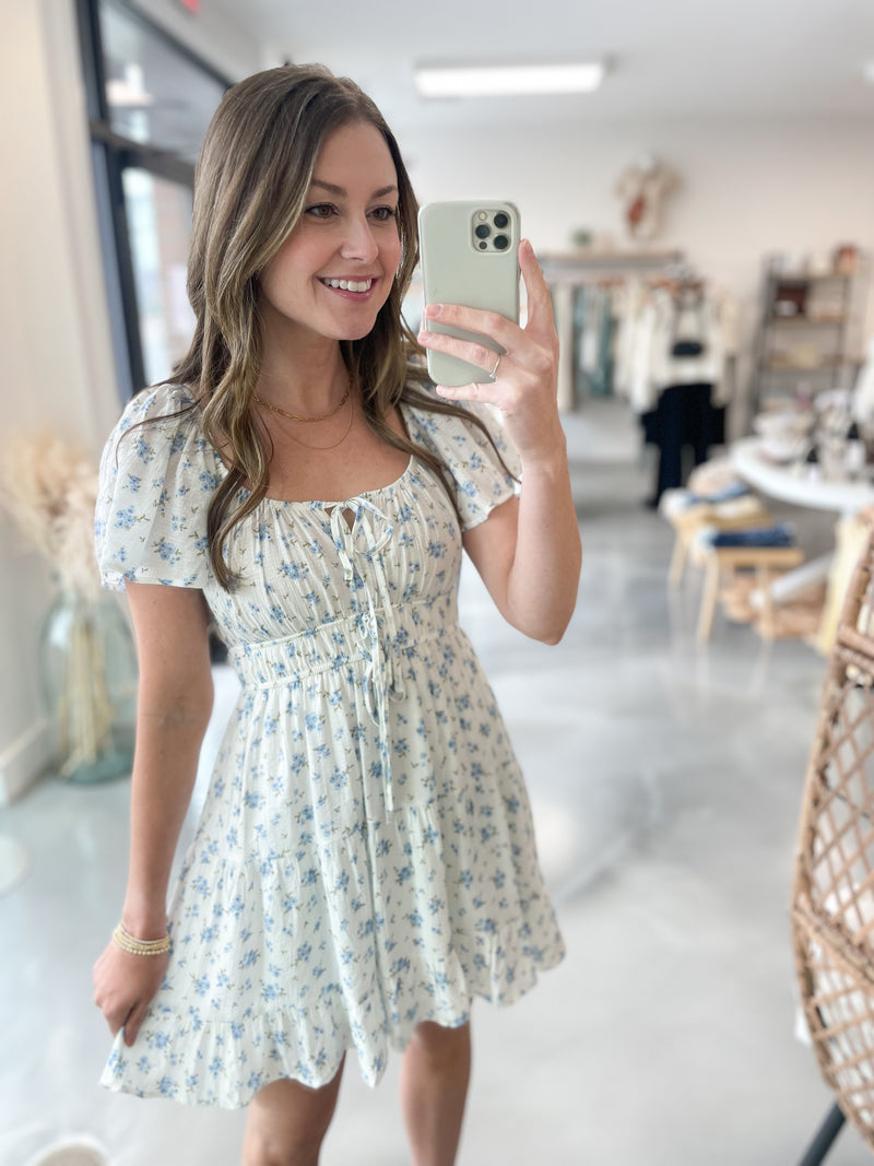 Cherry Blossom Mini Dress