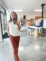 Lainey Jeans in Rust