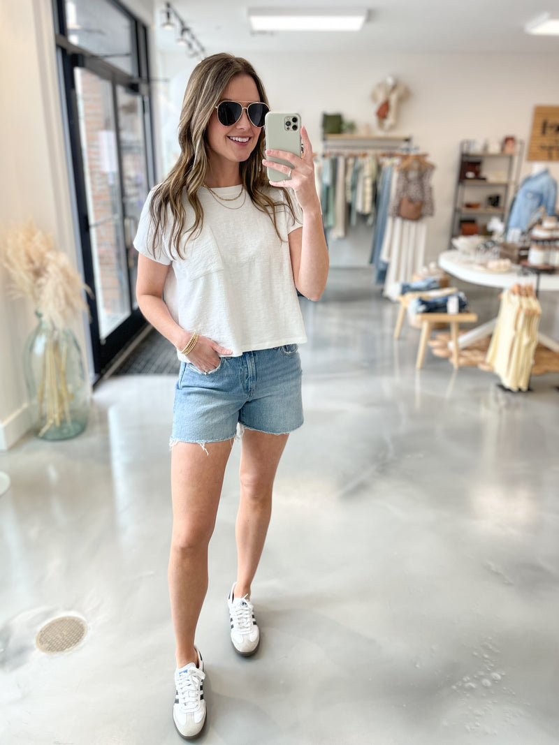 Capsule Tee in White
